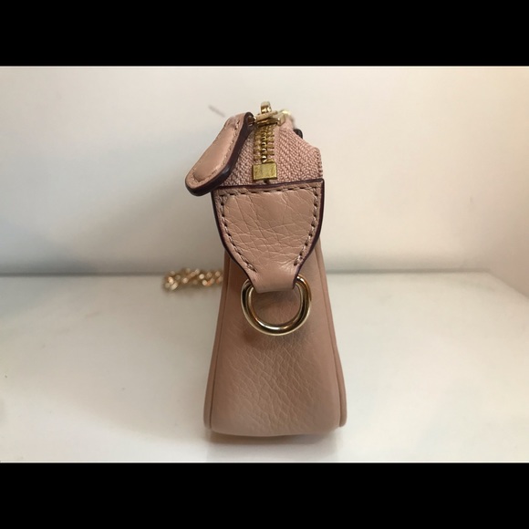 Pinkish leather Coach wristlet - Picture 3 of 6